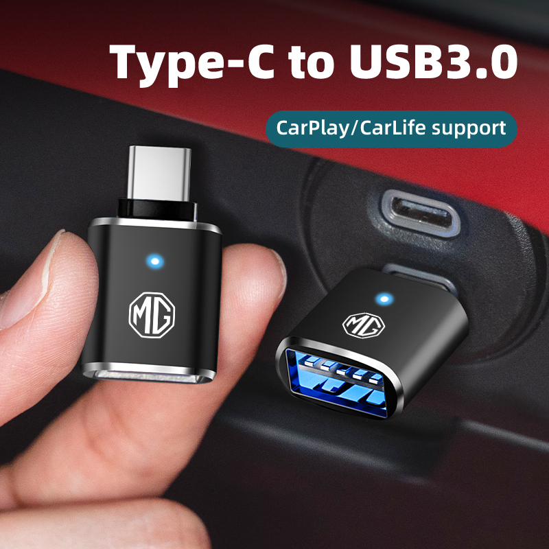 Car Accessories Quirky - Auto LED Typ C zu USB