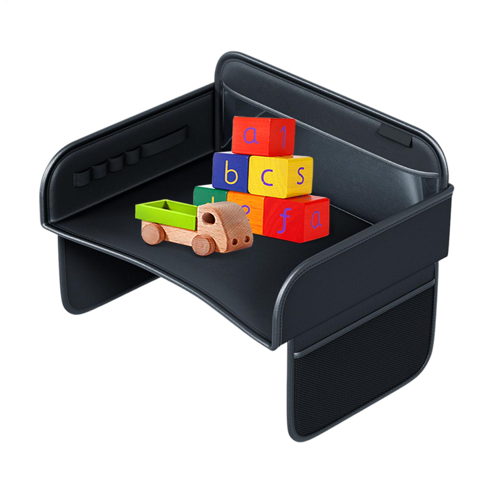Car Accessories Girl - Kinder-Auto-Esstisch, universeller Auto-Sitz-Reisetisch, Rücksitz-Spielzeug-Organizer, Tischhalter für