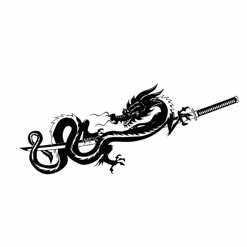 Car Accessories Malaysia - China Dragon Warrior Logo Weiwu Autoaufkleber