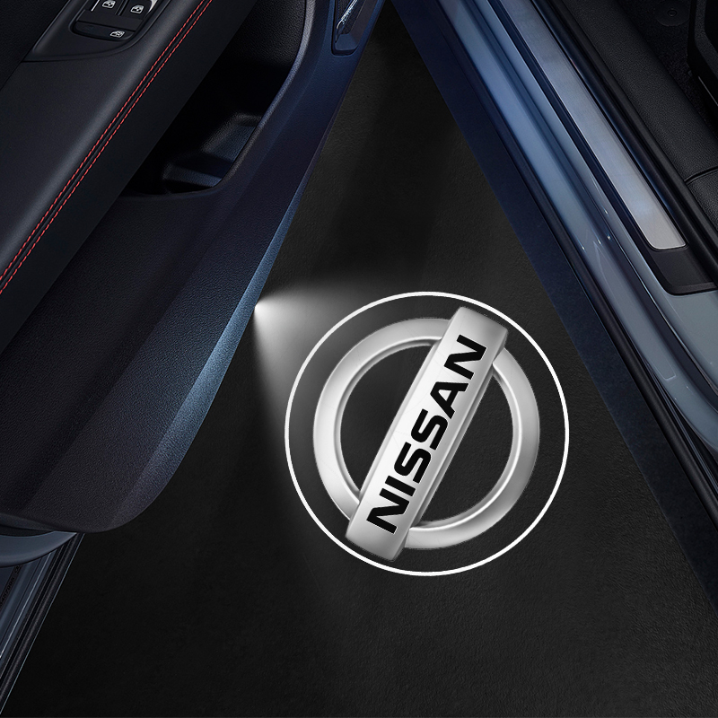 Car Accessories Nissan Xtrail - Auto-Tür-Willkommens-Laser-LED-Projektor Logo-Licht Kabelloses Auto-Zubehör für Nissan