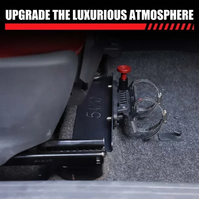 Car Accessories Under 500 - Für Fiat 500 2016-2025 Aluminiumlegierung Schwarz