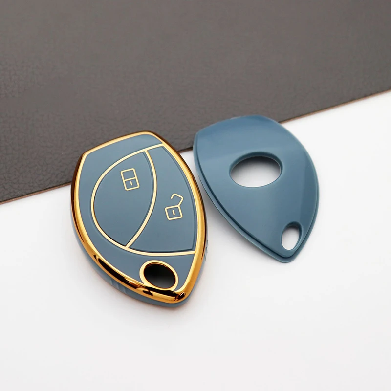 Car Accessories Malaysia - 2/3 Tasten TPU Autoschlüssel Fall Abdeckung