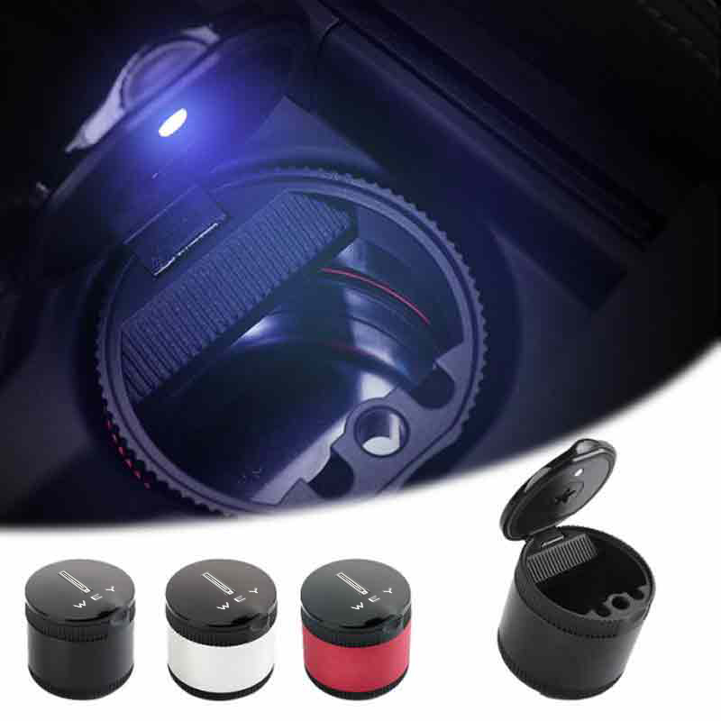 Car Accessories Under 500 - Universeller Auto-LED-Aschenbecher, Zigarren-Aschenbecherhalter, Innenzubehör für WEY