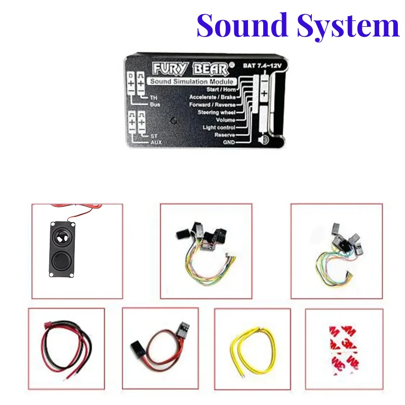 Car Accessories Sound System - Wut Bär Soundsystem Soundgruppe für 770
