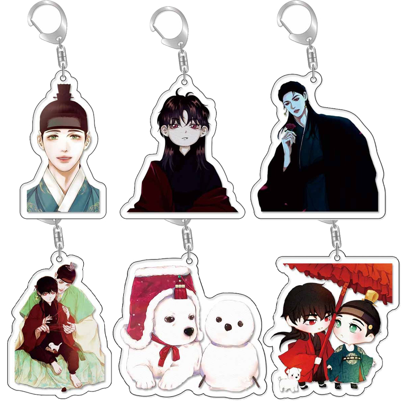 Car Accessories Quirky - Hot Comic Q Version Acryl Schlüsselbund