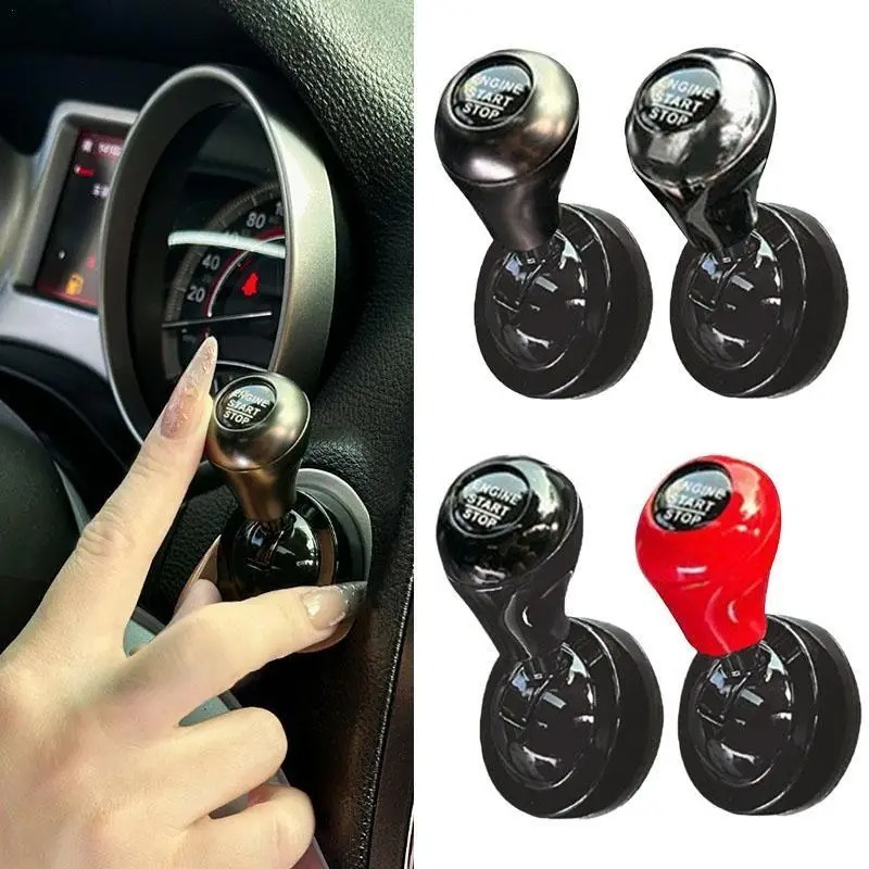 Car Accessories Quirky - Auto-Startknopf mit Ein-Knopf-Bedienung und Retro-Joystick-Dekoration, Automobil-Innenausstattung,