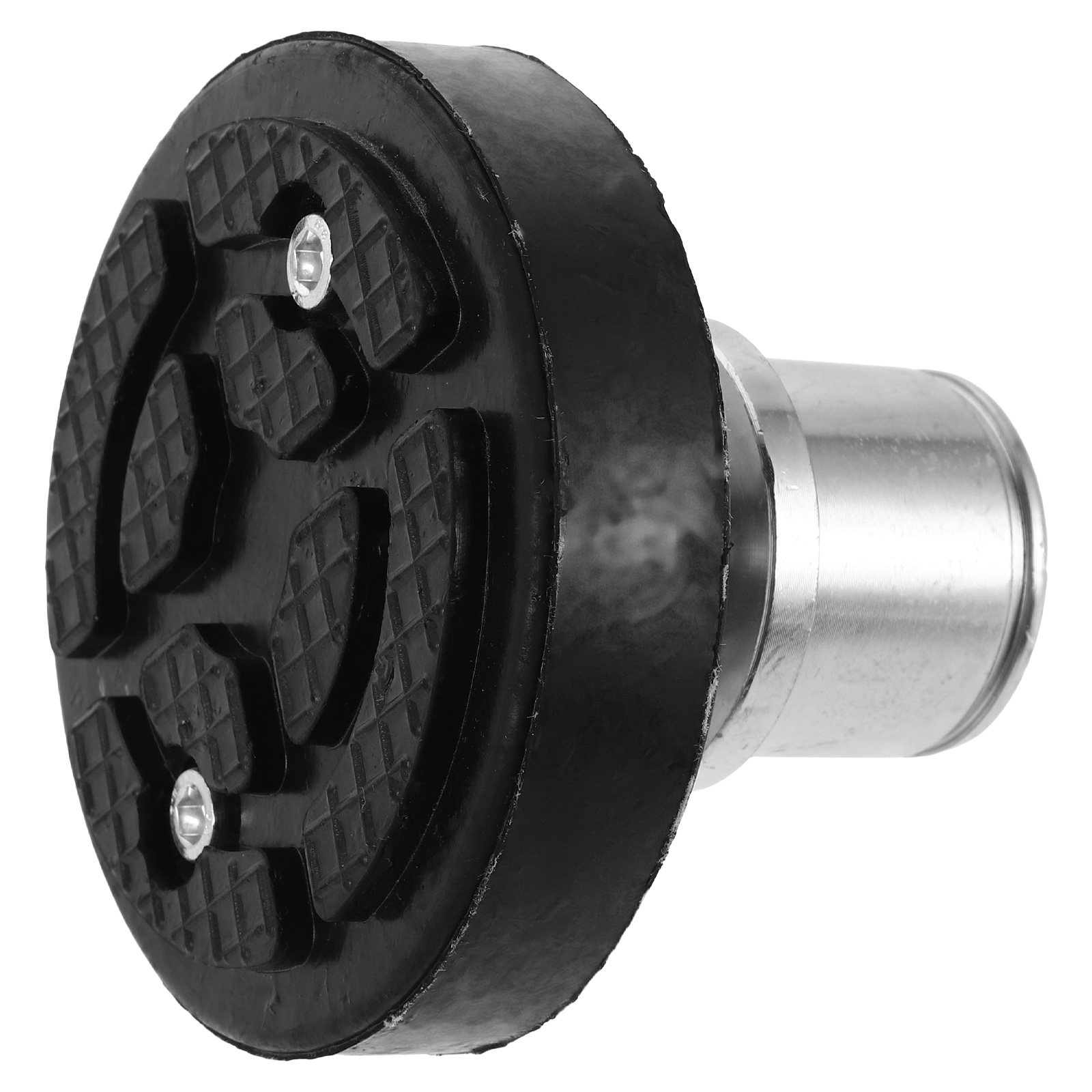 Car Accessories Shop - Autohebebühnen-Zubehör: Zweiteilige spiralförmige Gummi-Hebebühnenplatte, rutschfest, strapazierfähig,
