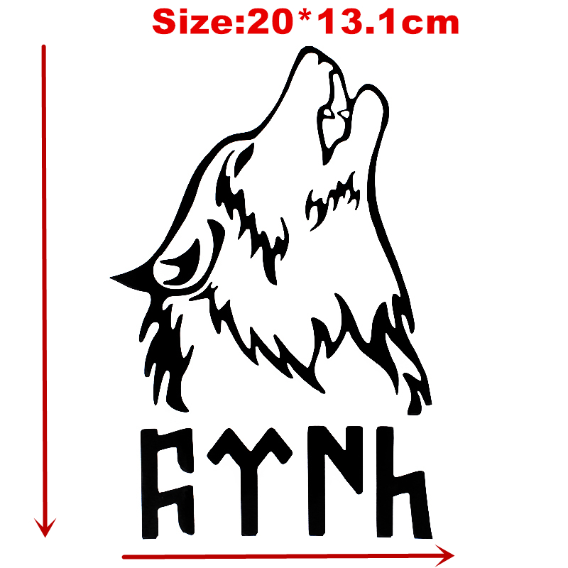 EY-067 Howling wolf und wort g – Car Accessories Malaysia Bewertung und Preis