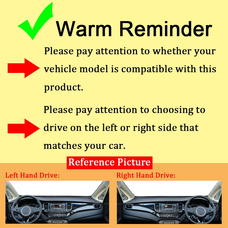Armaturenbrettabdeckung für Hy – Car Anti-Slip Dashboard Mat Bewertung und Preis