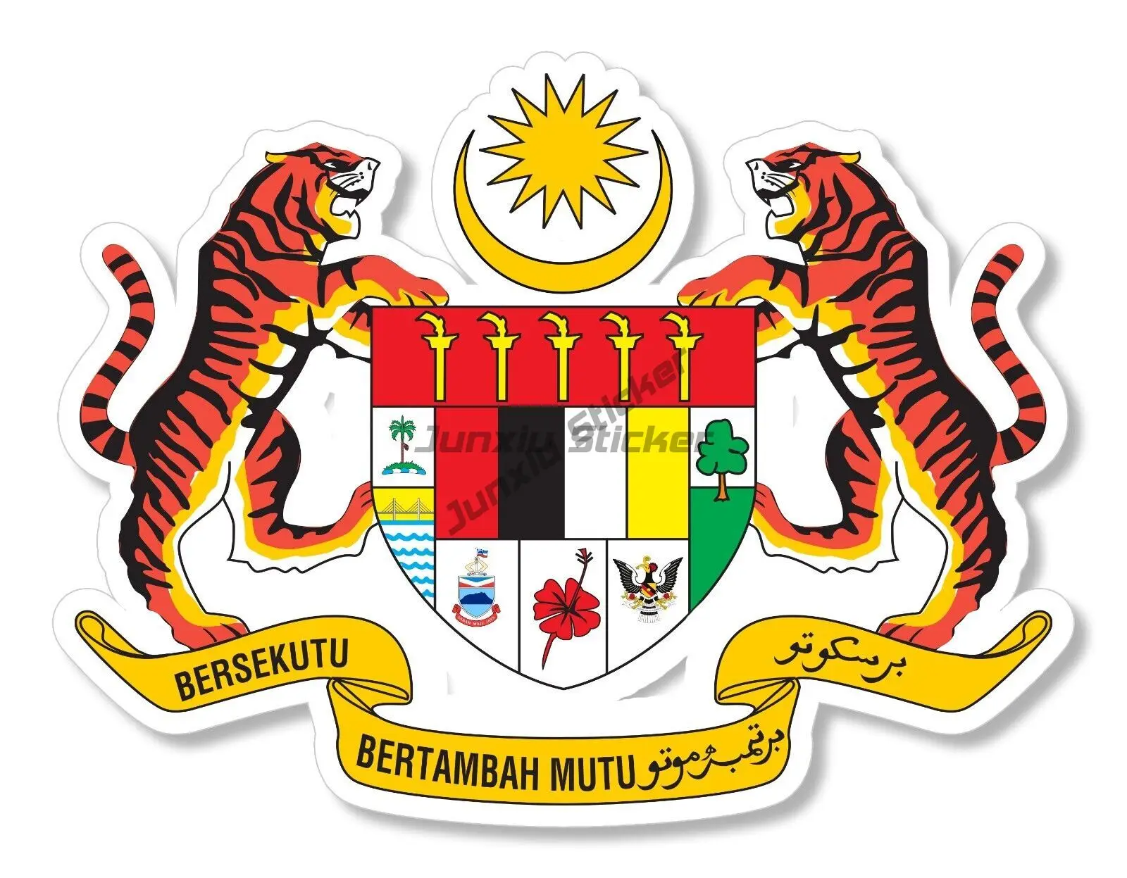 Malaysia MAL Flagge Emblem Kre – Car Accessories Malaysia Bewertung und Preis