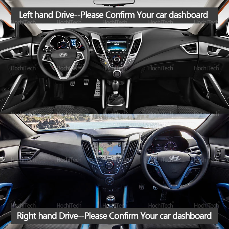 Für Hyundai Veloster 2012 2013 – Car Anti-Slip Dashboard Mat Bewertung und Preis