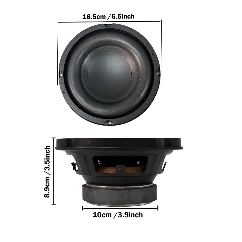 1 Stück 6,5-Zoll-Auto-Subwoofe – Car Accessories Sound System Bewertung und Preis