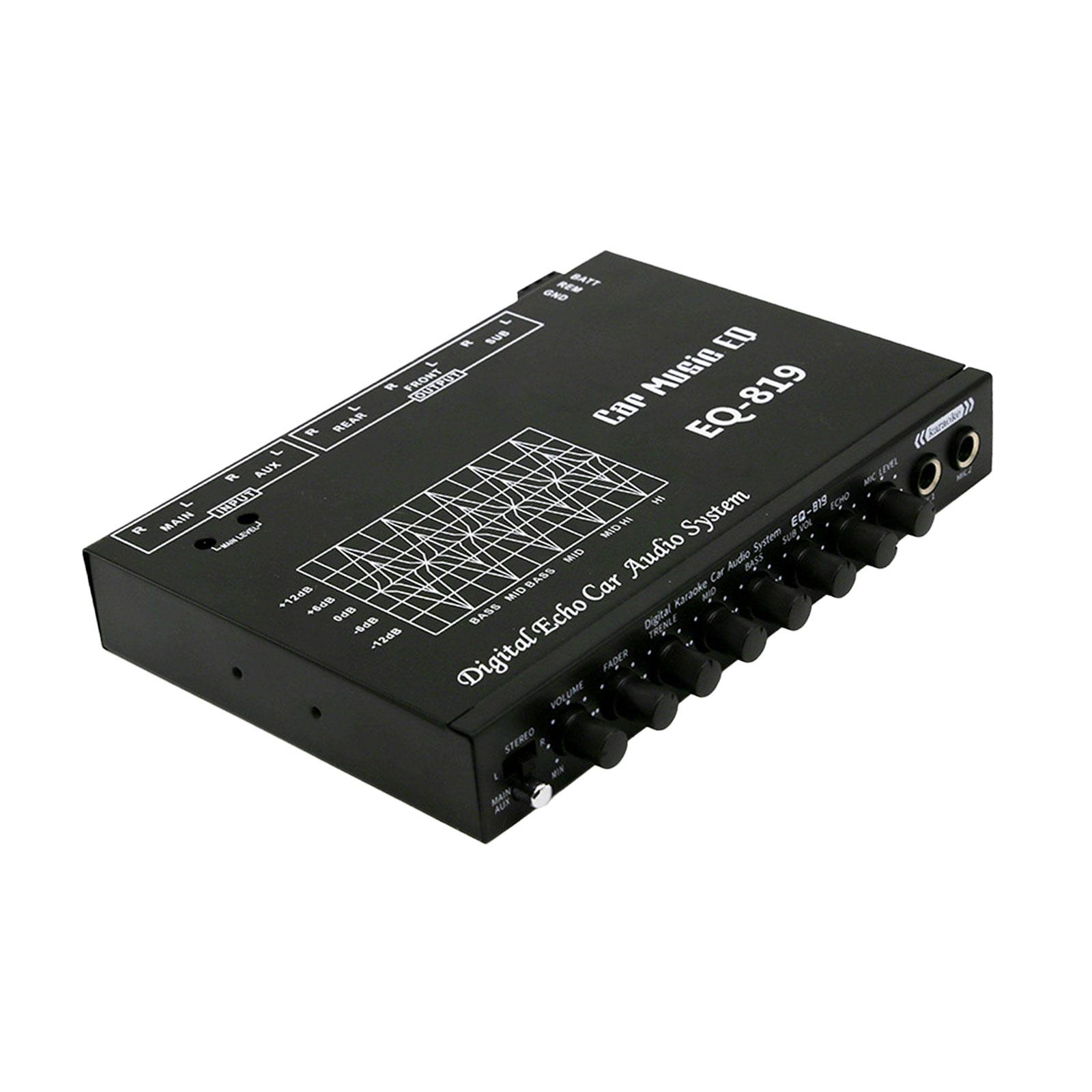 Auto-Audio-Equalizer, schwarze – Car Accessories Sound System Bewertung und Preis