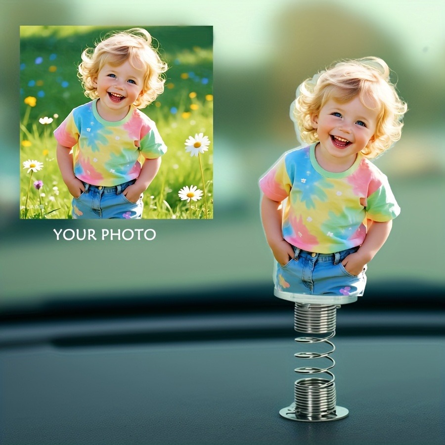 Personalisiertes Acryl-Fotoorn – Car Accessories Etsy Bewertung und Preis