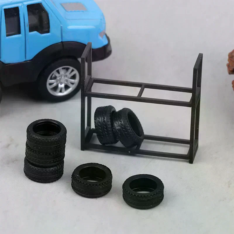 Reifenständer im Maßstab 1:64  – Car Accessories Shop Bewertung und Preis
