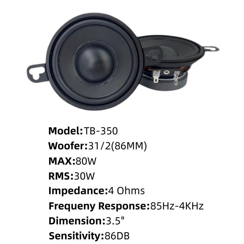 Auto-Lautsprecher 1 Paar 3,5 Z – Car Accessories Sound System Bewertung und Preis