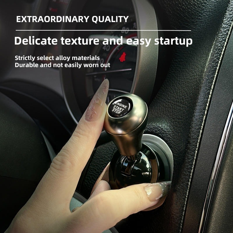 Auto-Startknopf mit Ein-Knopf- – Car Accessories Quirky Bewertung und Preis