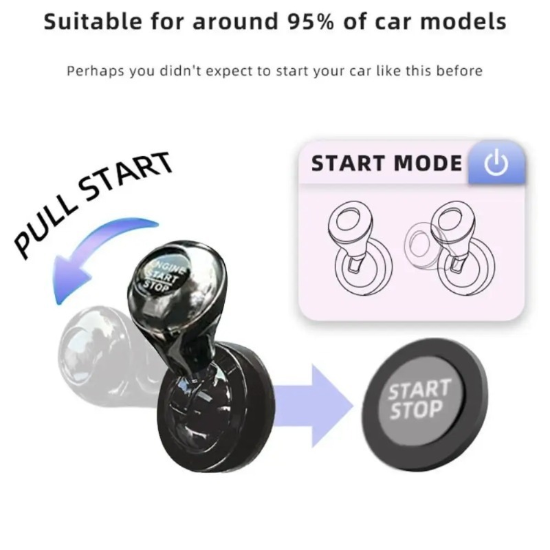 Auto-Startknopf mit Ein-Knopf- – Car Accessories Quirky Bewertung und Preis