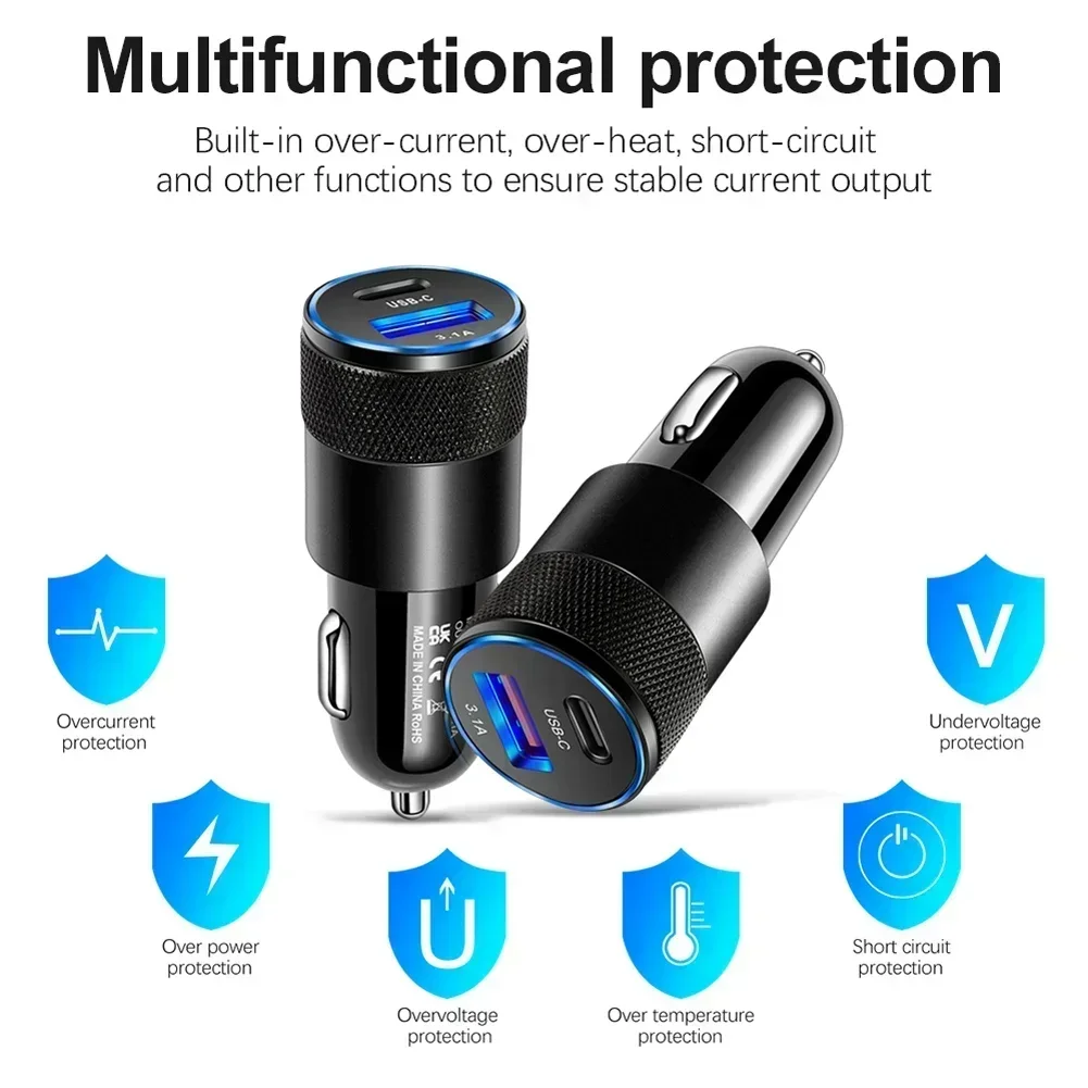 1PCS 65W USB Auto Ladegerät Qu – Car Accessories Quick Delivery Bewertung und Preis