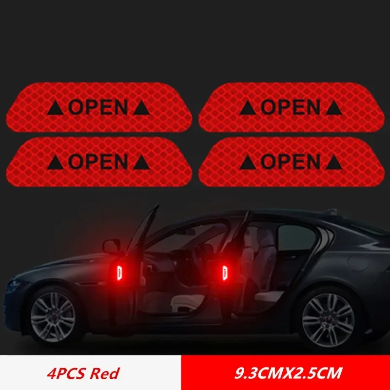 4 Stück reflektierende Aufkleb – Car Accessories Quick Delivery Bewertung und Preis
